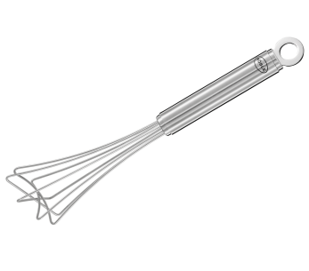 Rösle ruostumattomasta teräksestä valmistettu gourmet-vatkain