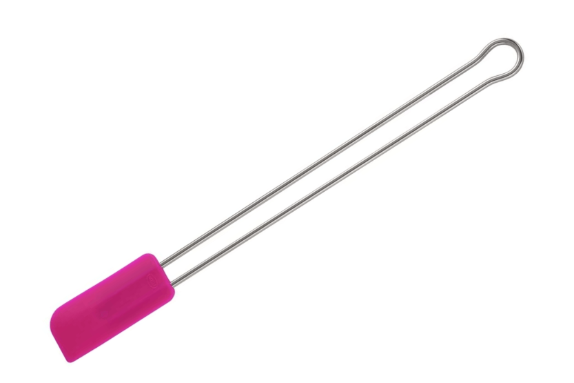 Silikonspatel Rösle i rosa silikon
