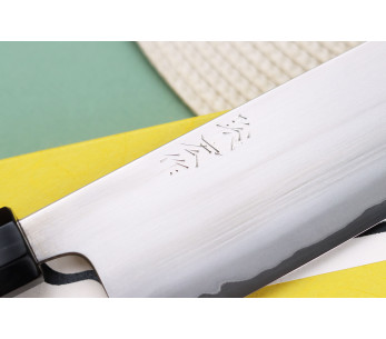 nakiri mes 16,5cm Japonais artisanaal Toshihiro Wakui Shirogami 2 San Maï poly 2