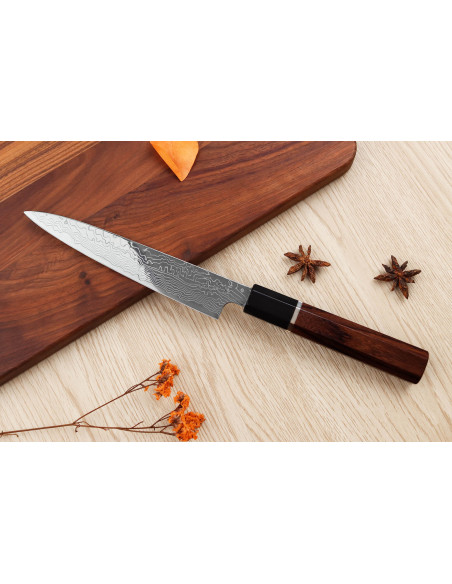 16,5 cm Sukenari SG2 damaskus universalkniv håndlaget japansk universalkniv