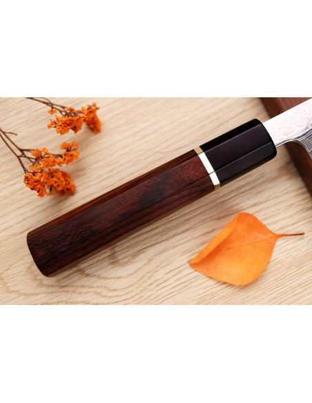 16.5cm Sukenari SG2 damascus Universeel mes handgemaakt Japans universeel mes