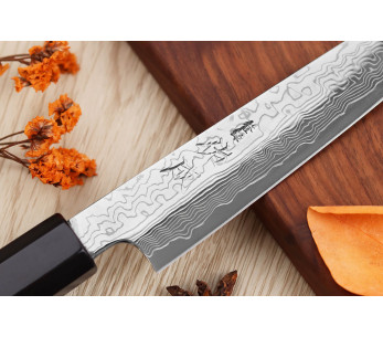 16.5cm Sukenari SG2 damaskus Universalkniv handgjord Japansk Universalkniv 2