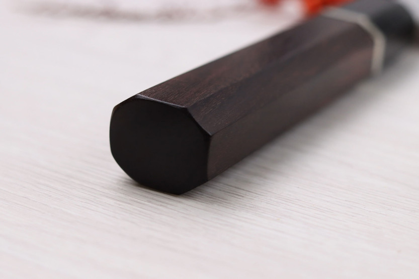 21 cm Sukenari HAP40 San Maï håndverksmessig japansk kiritsuke kokkekniv med håndtak i rosentre