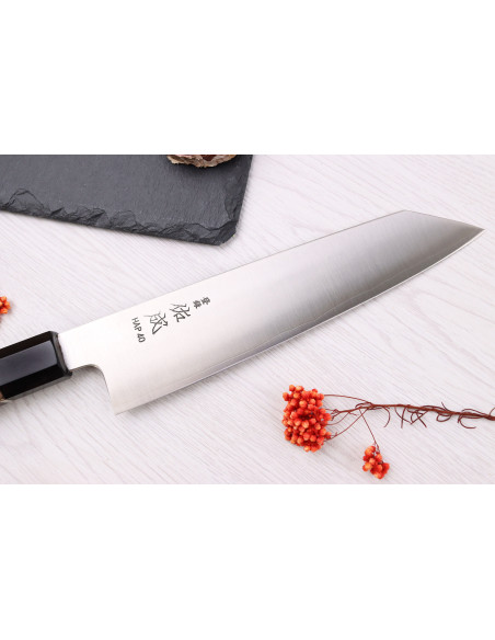 21cm Sukenari HAP40 San Maï ambachtelijk Japans kiritsuke koksmes met palissander handvat