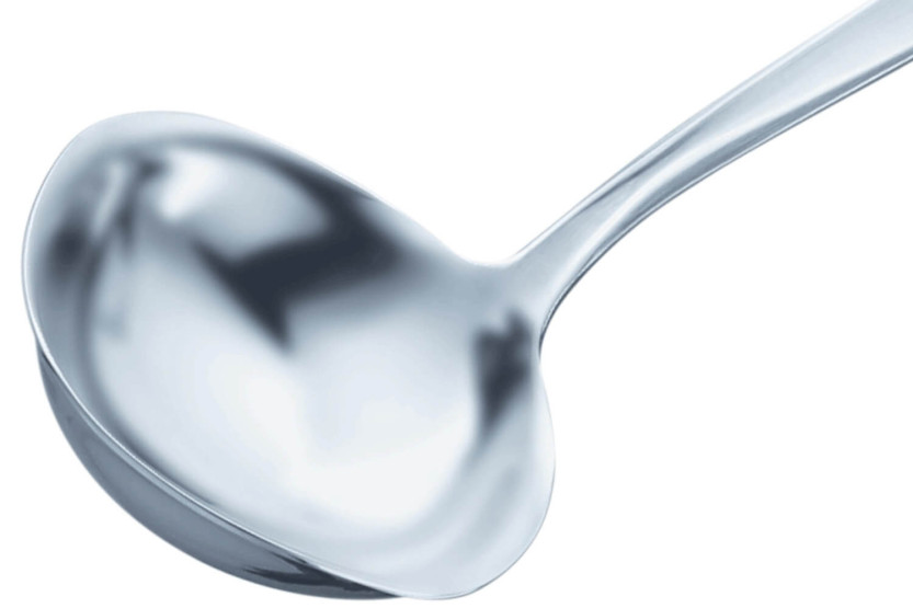 Rösle VS 600 stainless steel sauce spoon
