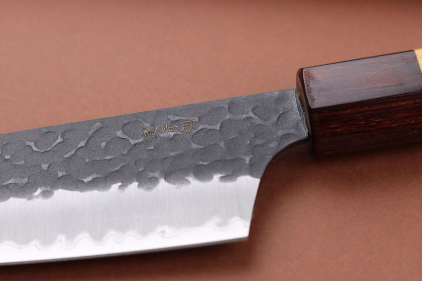 Cuchillo santoku kengata japonais Sakai Takayuki lame 16cm