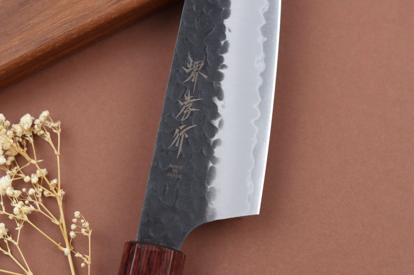 Cuchillo santoku kengata japonais Sakai Takayuki lame 16cm