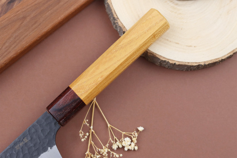 santoku mes kengata japonais Sakai Takayuki kreupel 16cm