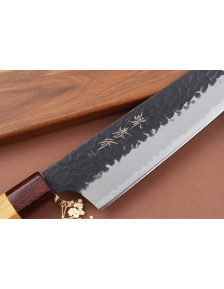 Couteau kengata 19cm japonais Sakai Takayuki AS brut de forge