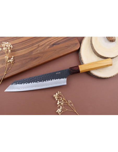 Couteau kengata 19cm japonais Sakai Takayuki AS brut de forge