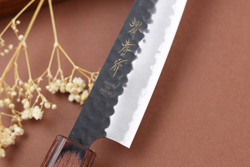 Japanisches Universalmesser 13,5cm Sakai Takayuki AS roh geschmiedet
