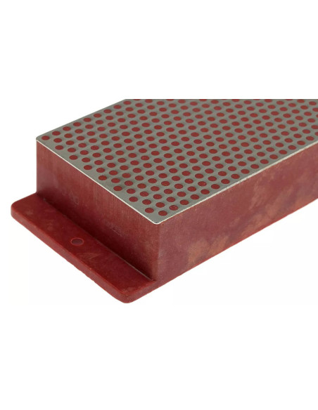Pedra de amolar de diamante DMT de grão fino vermelho W8F