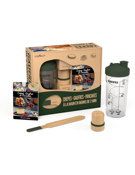 Cookut Miam Factory gift box for pancakes, waffles and crepes