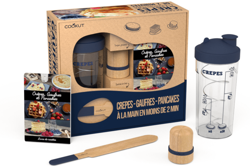 Caixa de oferta Cookut Miam Factory para panquecas, waffles e crepes