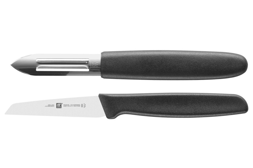 Set Zwilling cuchillo verdura + cuchillo pelador Friodur hojas