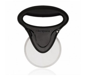 Microplane EASY PREP Pizzapyörä musta ergonominen kahva