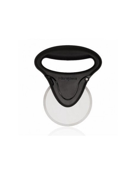 Microplane EASY PREP Pizzawiel zwart ergonomisch handvat