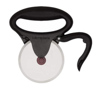 Microplane EASY PREP Rueda de pizza mango ergonómico negro 2