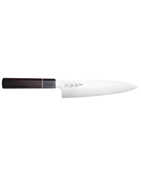 21cm Sukenari ZDP-189 San Maï Japans koksmes met ebbenhouten handvat