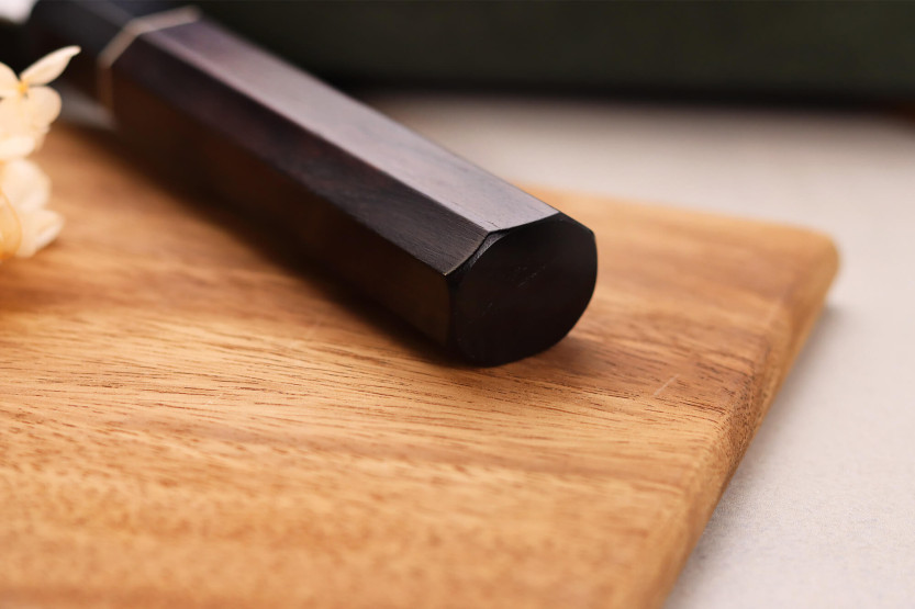 21cm Sukenari ZDP-189 San Maï Japanese chef ' s knife with ebony handle