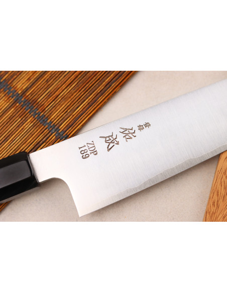 ZDP-189 San Maï 24 cm japansk håndverksmessig Sukenari kokkekniv med ibenholtskaft
