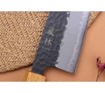16,5cm Japansk santokukniv Yuzo Black AS bränd ek 2