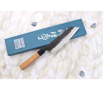 Coltello bunka giapponese fatto a mano Masakage Koishi da 17 cm 2