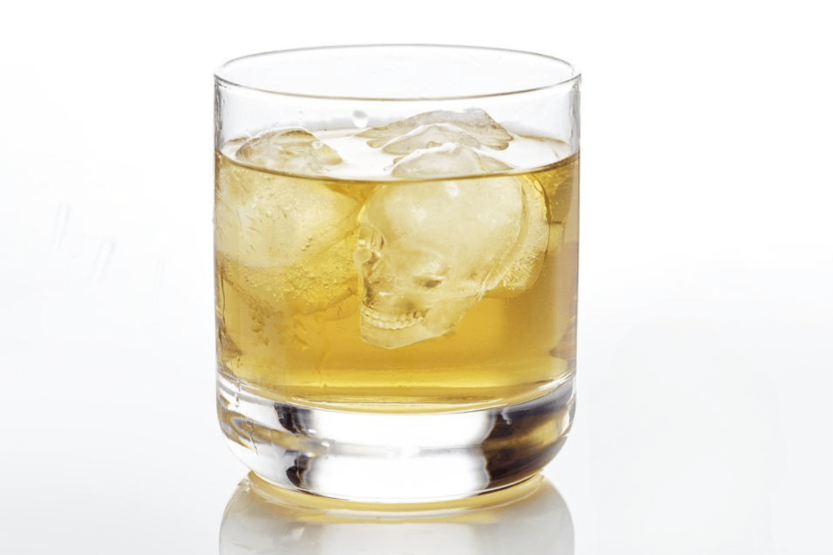 Westmark Mr. Skully isterningformer i silikon med lokk