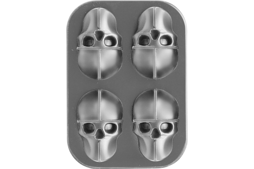Westmark Mr. Skully silikone-isterningeforme med låg