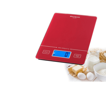Westmark Functiona balanza de cocina digital superficie de cristal 22 x 15,3 x 2cm 2