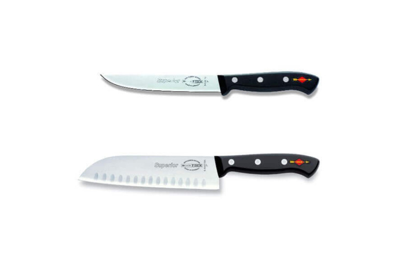 Conjunto de 2 facas de cozinha DICK SUPERIOR santoku+cuisine pro