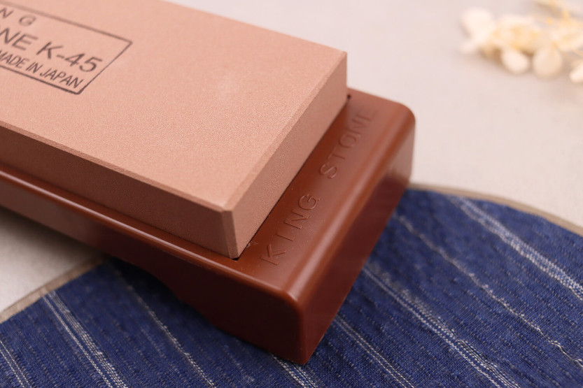 Japanse slijpsteen King Home Stone korrel 1000 met houder