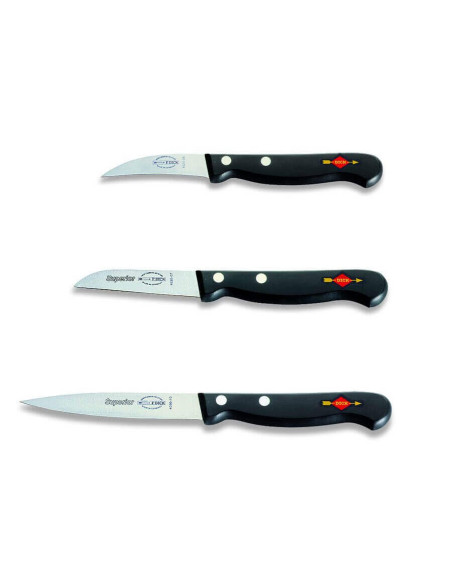 Set van 3 DICK SUPERIOR pro keukenmessen dunschiller+groente+universeel