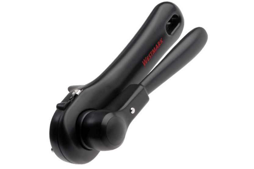 Westmark Klu 2 safety can opener in black ABS 17.5cm