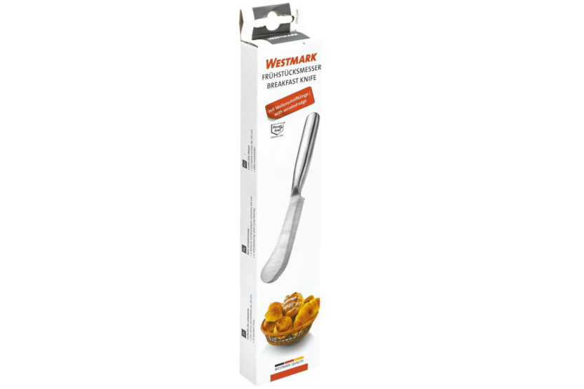 Westmark 2 in 1 spreader knife 10cm serrated blade