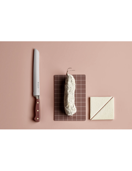 Wusthof Classic Colour Tasty Sumac forged Bread knife 23cm micro-serrated blade