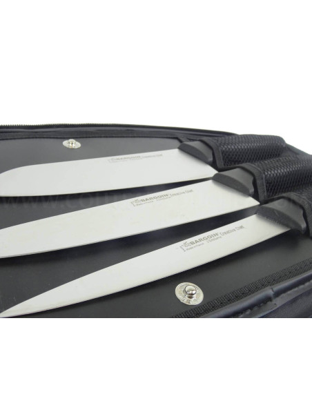 Bargoin Creative Chef 6-knife + 1-gun Diamond case