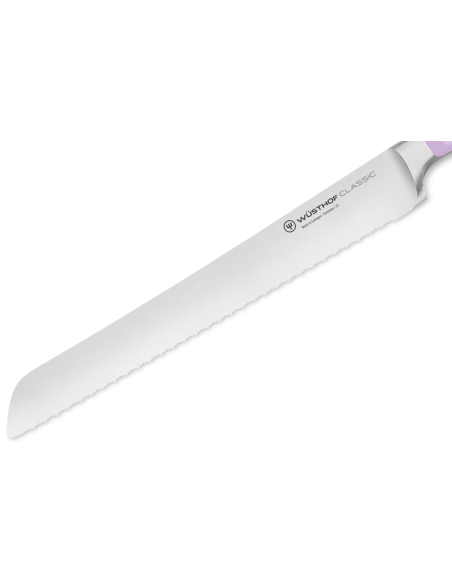 Wusthof Classic Väri Violetti Yam taottu leipäveitsi 23cm mikrohiomattu terä