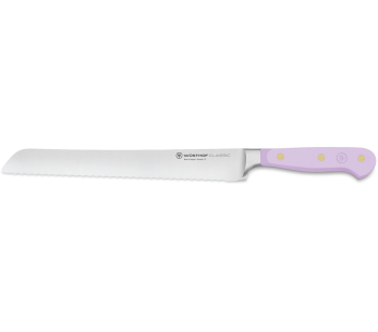 Wusthof Classic Väri Violetti Yam taottu leipäveitsi 23cm mikrohiomattu terä