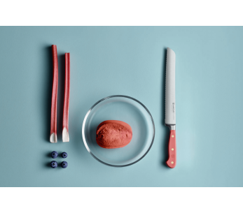 Faca de pão forjada Wusthof Classic Colour Coral Peach com 23 cm de lâmina micro-serrilhada 2