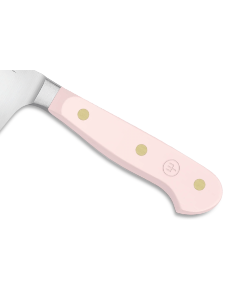 Wusthof Classic Colour Pink Himalayan Salt geschmiedetes santokumesser mit 17cm mit Kullen