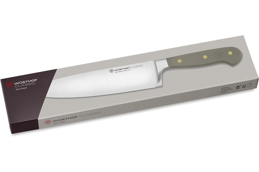 Wusthof Classic Colour Velvet Oyster forged chef ' s knife 20cm blade