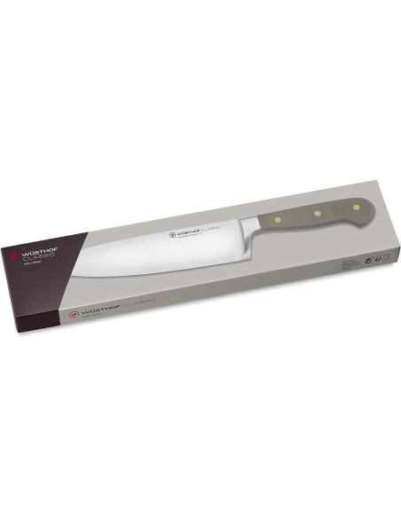 Kochmesser Wusthof Classic Colour Velvet Oyster geschmiedet Klinge 20cm