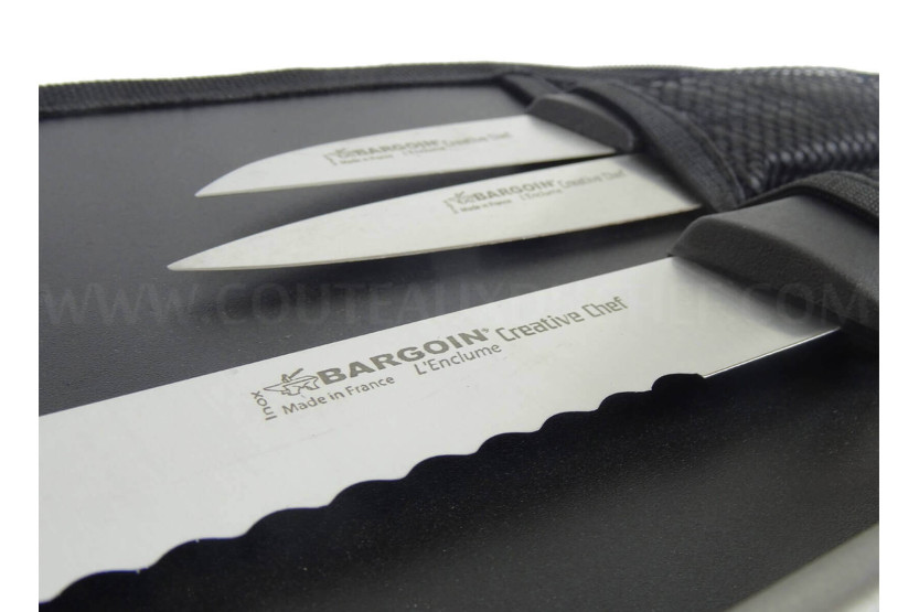 Bargoin Creative Chef 6 coltelli + 1 astuccio diamantato