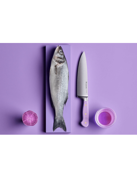 Wusthof Classic Colour Purple Yam gesmeed koksmes 20cm lemmet