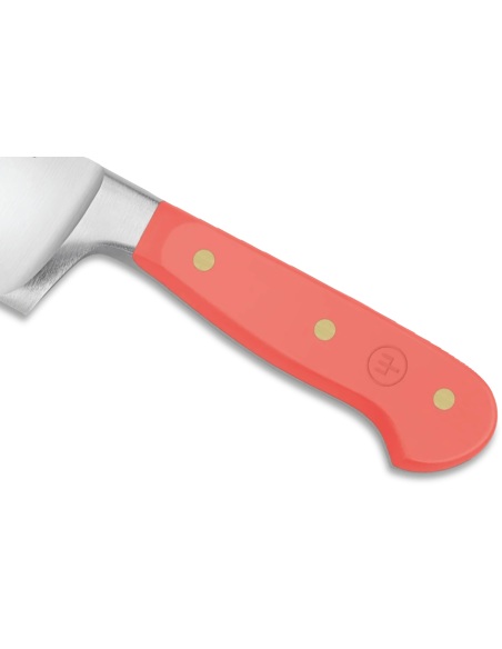Wusthof Classic Colour Coral Peach smedet kokkekniv med 20 cm blad