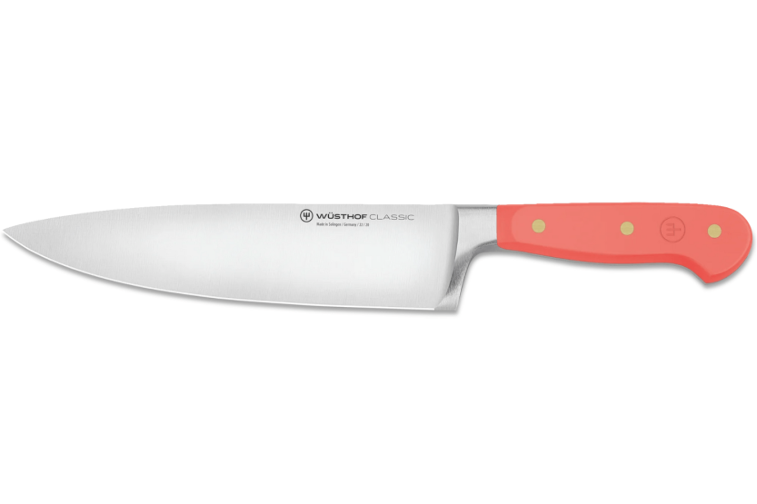 Wusthof Classic Colour Coral Peach forged chef ' s knife 20cm blade
