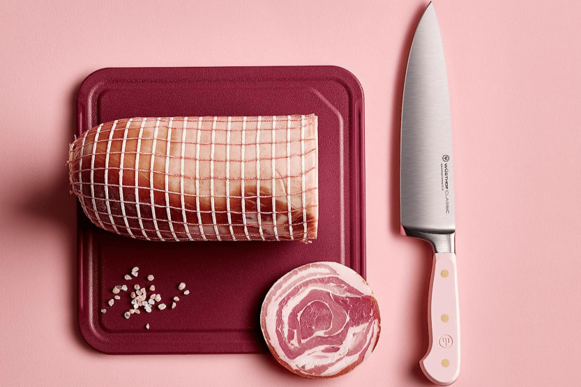 Cuchillo de cocinero forjado Wusthof Classic Colour Pink Himalayan Salt, 20 cm de hoja