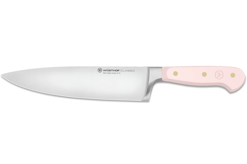 Cuchillo de cocinero forjado Wusthof Classic Colour Pink Himalayan Salt, 20 cm de hoja