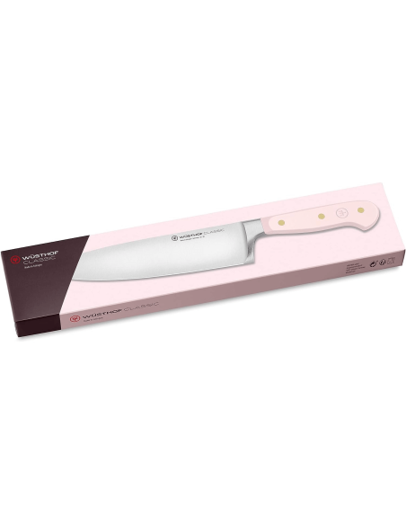 Wusthof Classic Colour Pink Himalayan Salt forged chef ' s knife 20cm blade